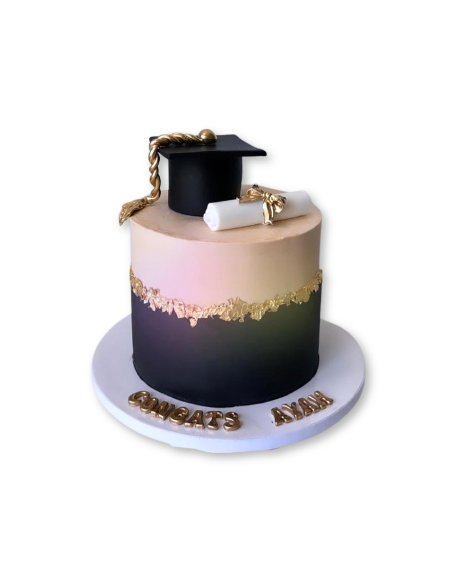 Royal Blend Graduation Cake