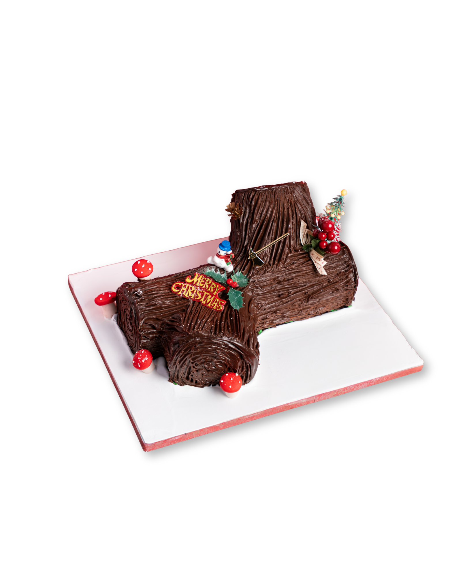 Christmas Yule Log Cake