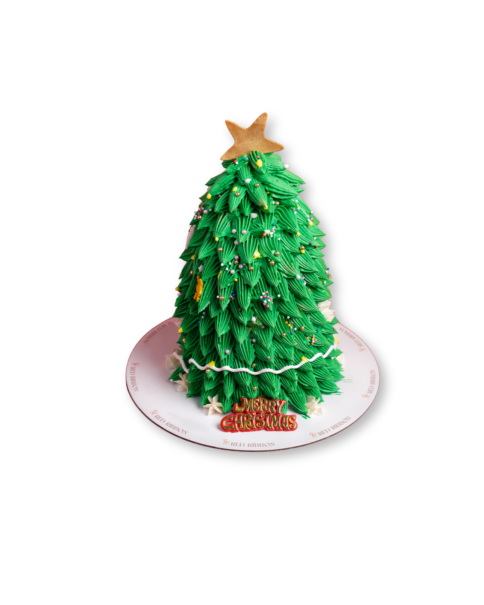 Christmas Tree Theme Cake