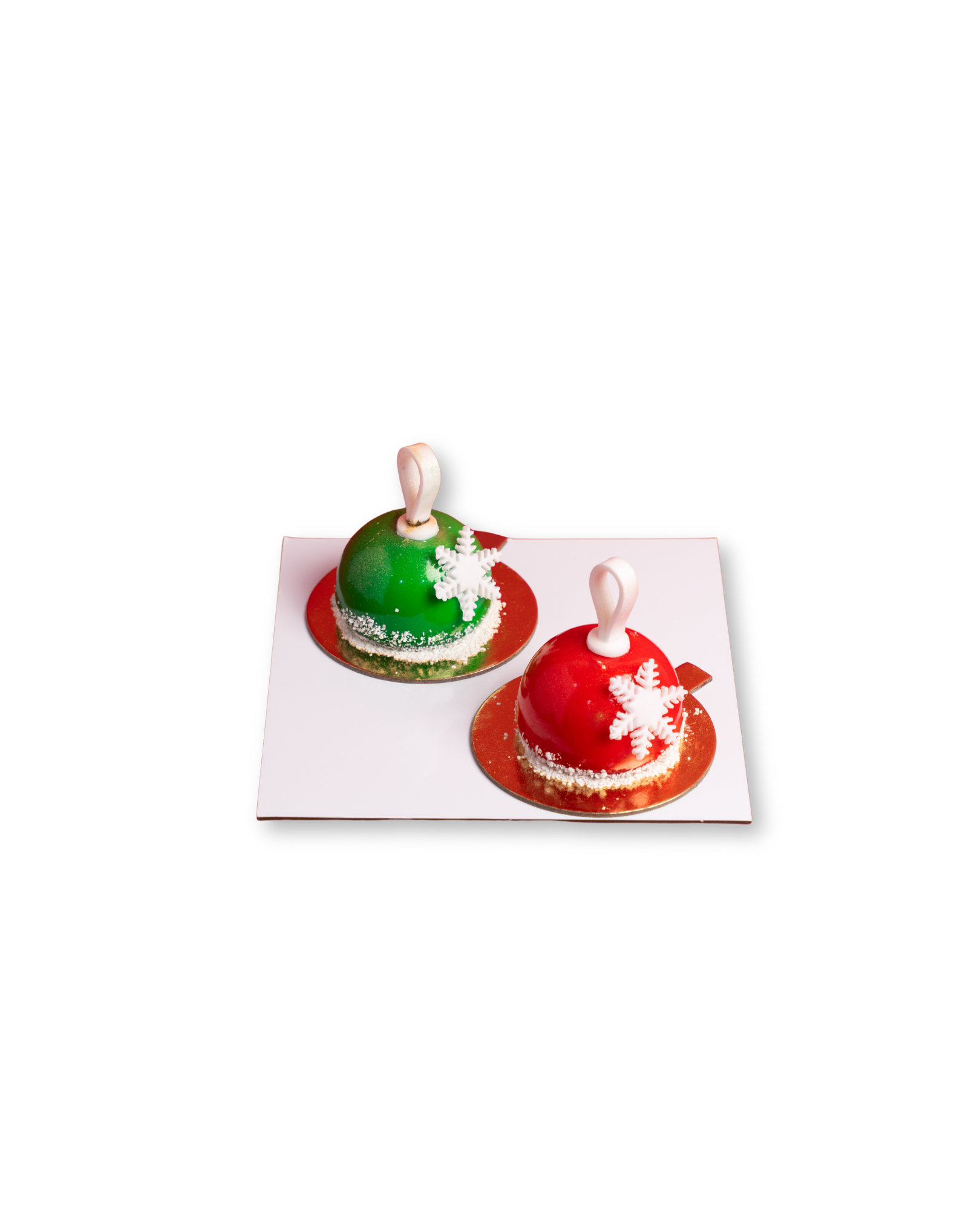 Christmas Pettit gateaux (2 pcs)