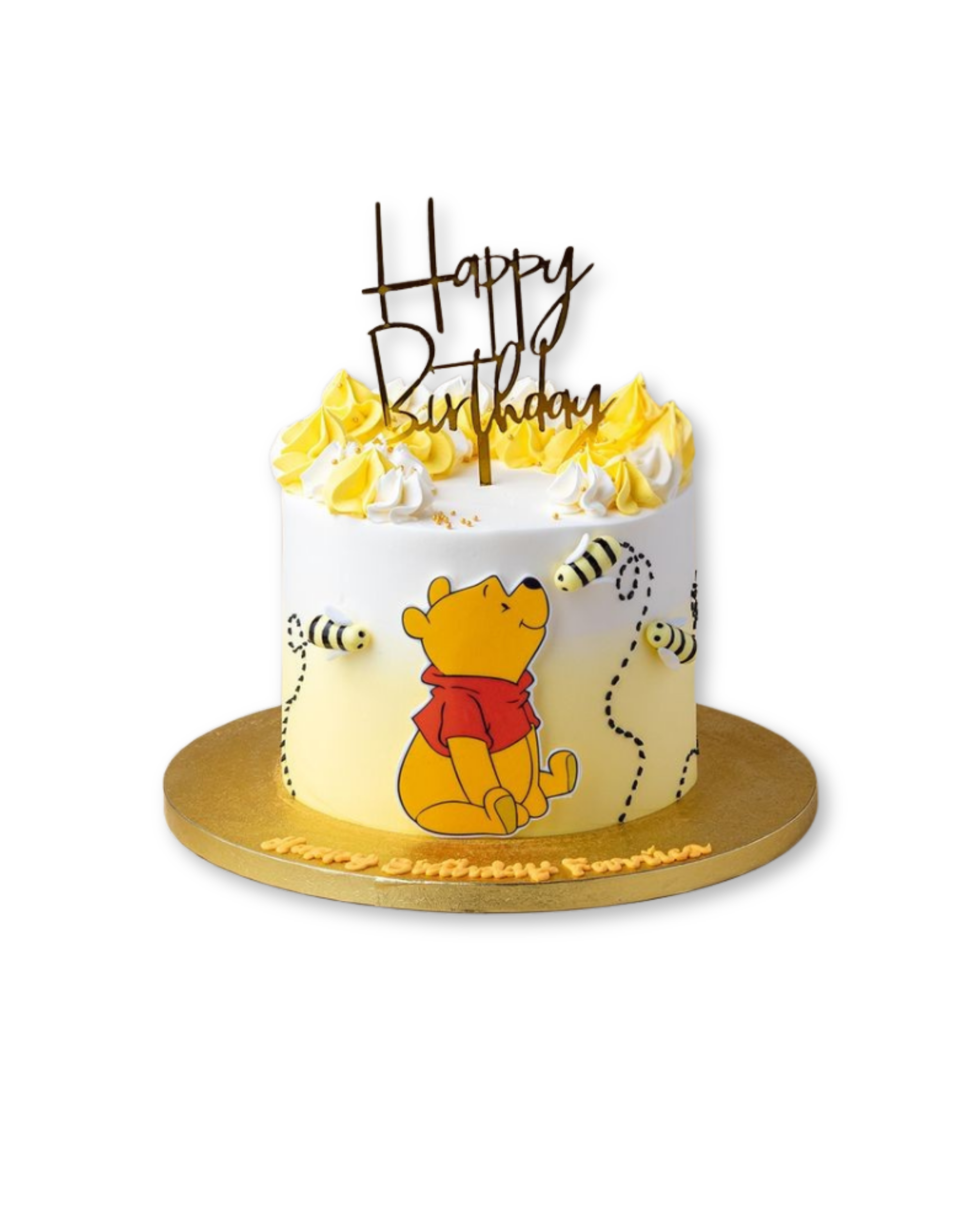 Pooh Bear Delight Cake