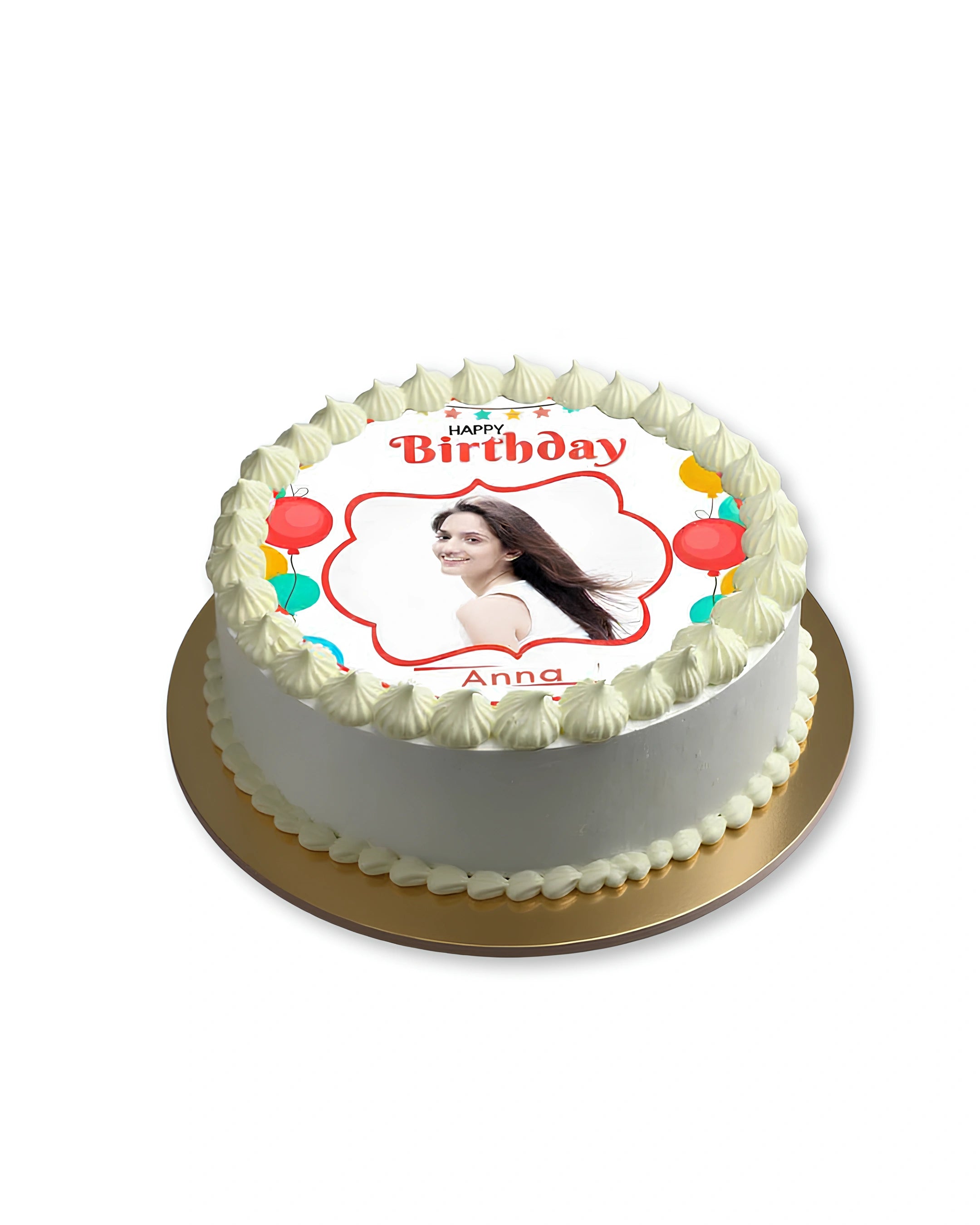 Birthday Photo Cake