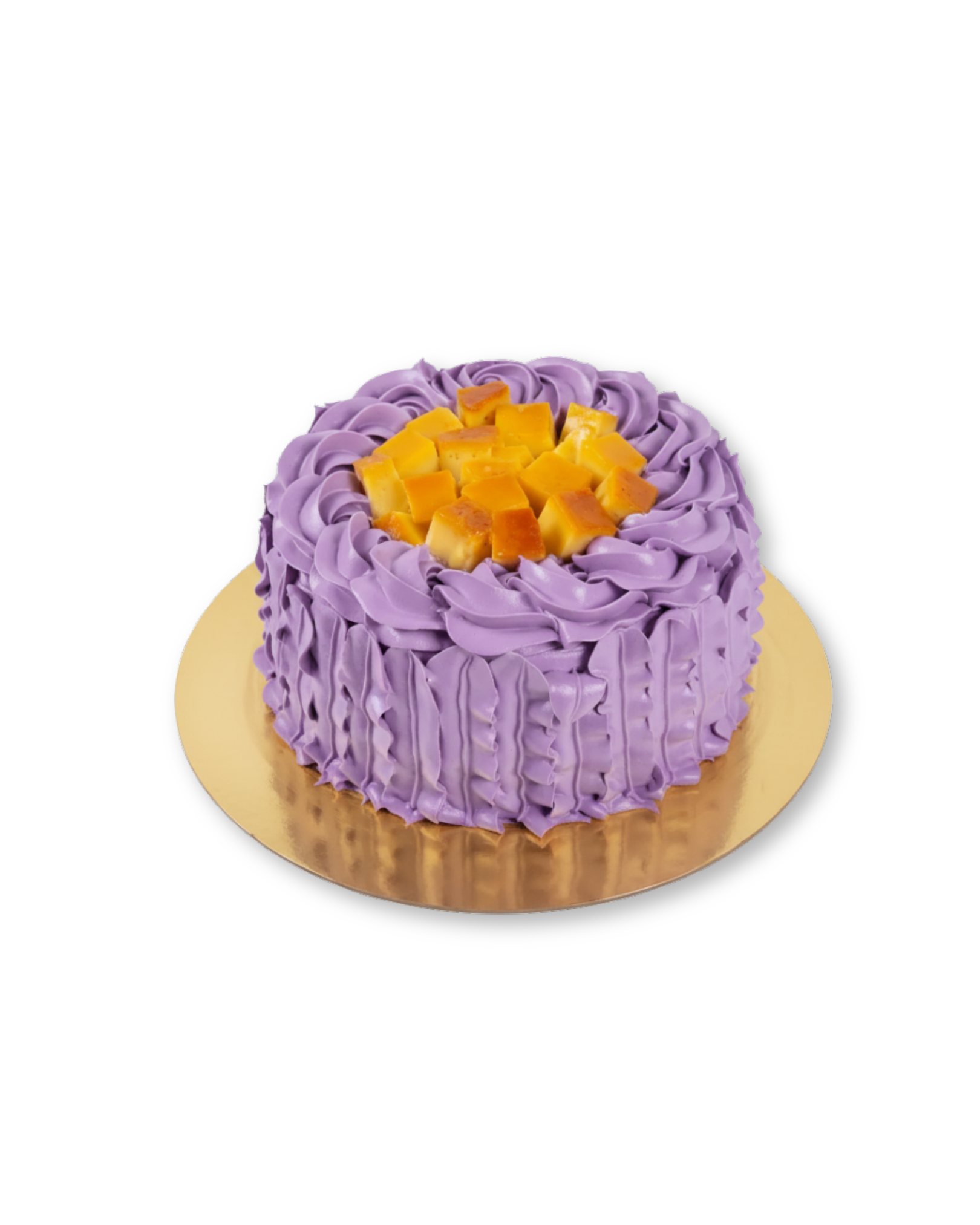 Ube Flan Cake