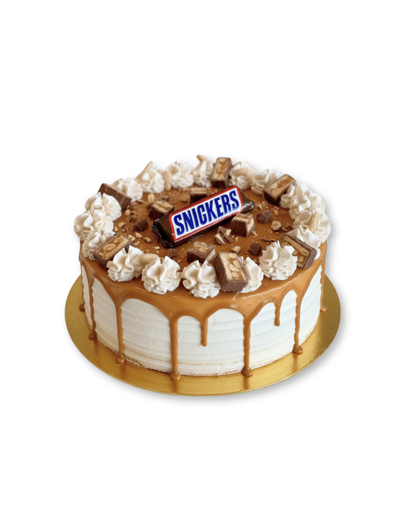 Snickers Fudge Cake