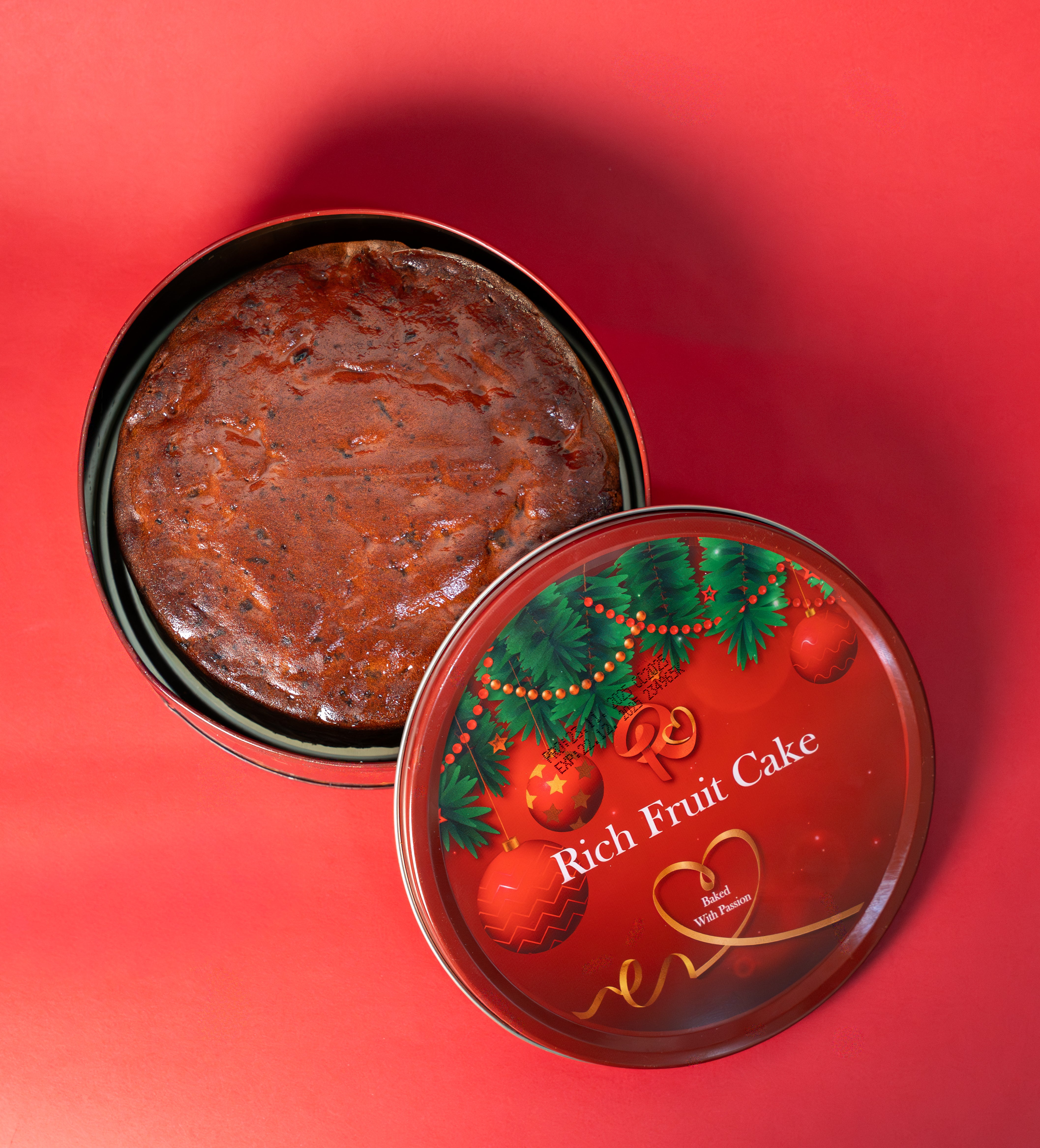 Christmas Rich Plum Cake (Tin Pack)