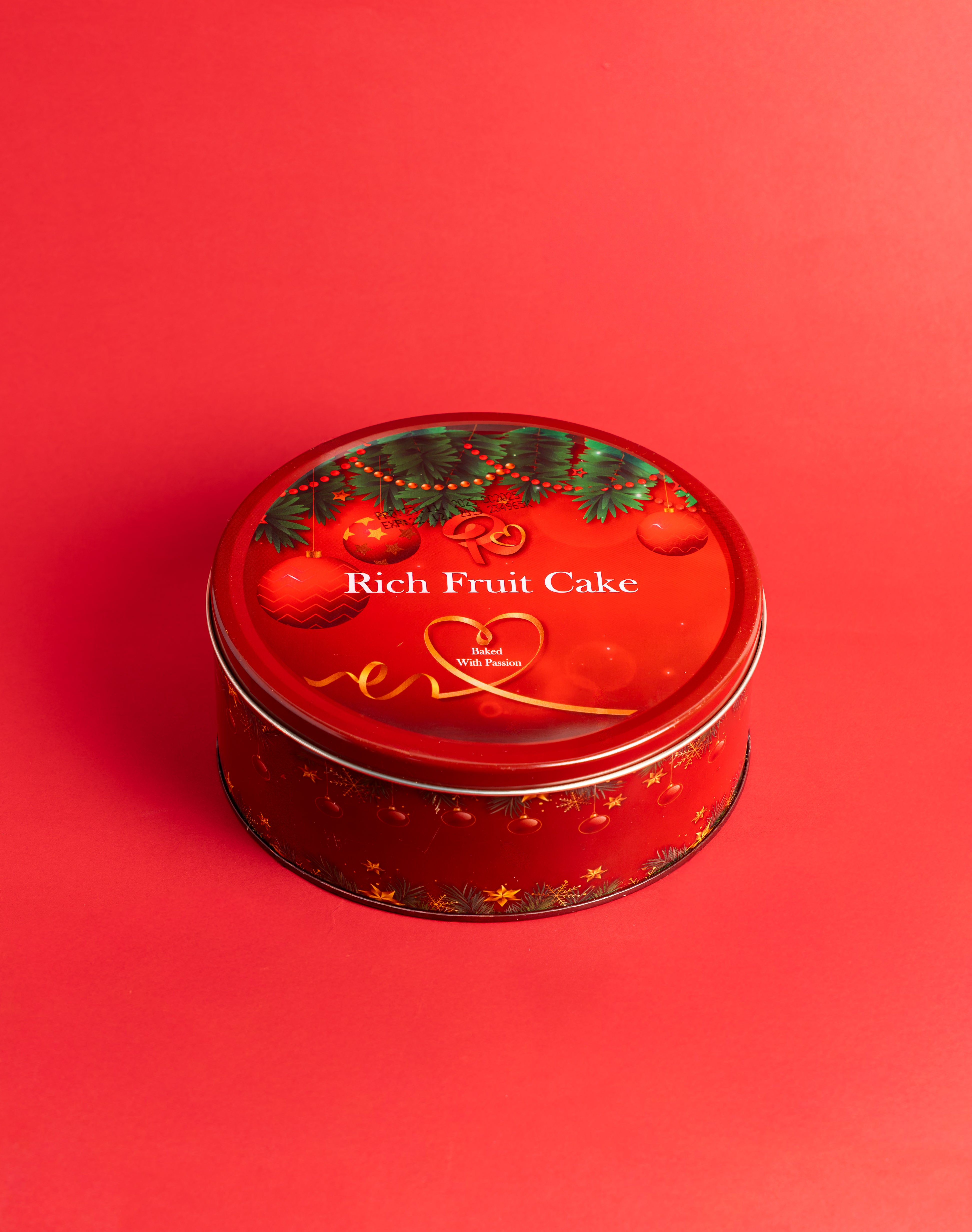 Christmas Rich Plum Cake (Tin Pack)