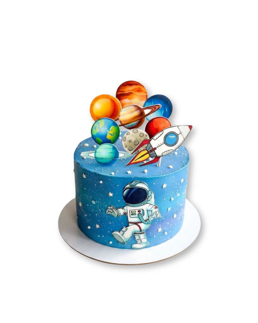 astronaut cake kids birthday cake dubai custom space galaxy themed cake delivery uae