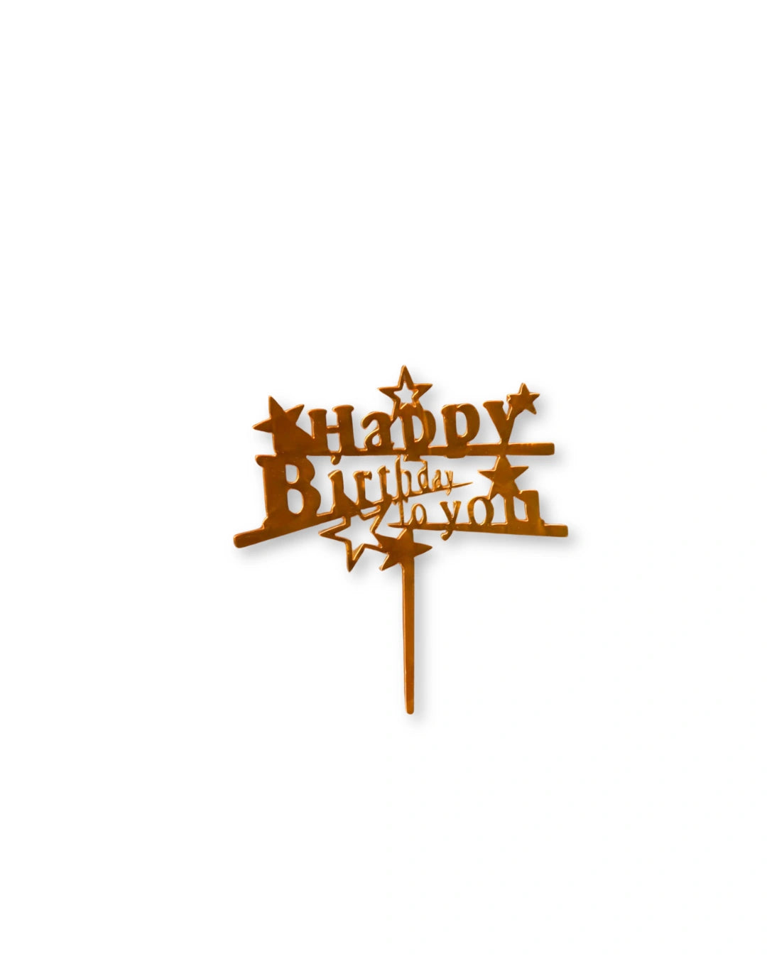 bold birthday cake topper fro delivery all over dubai.