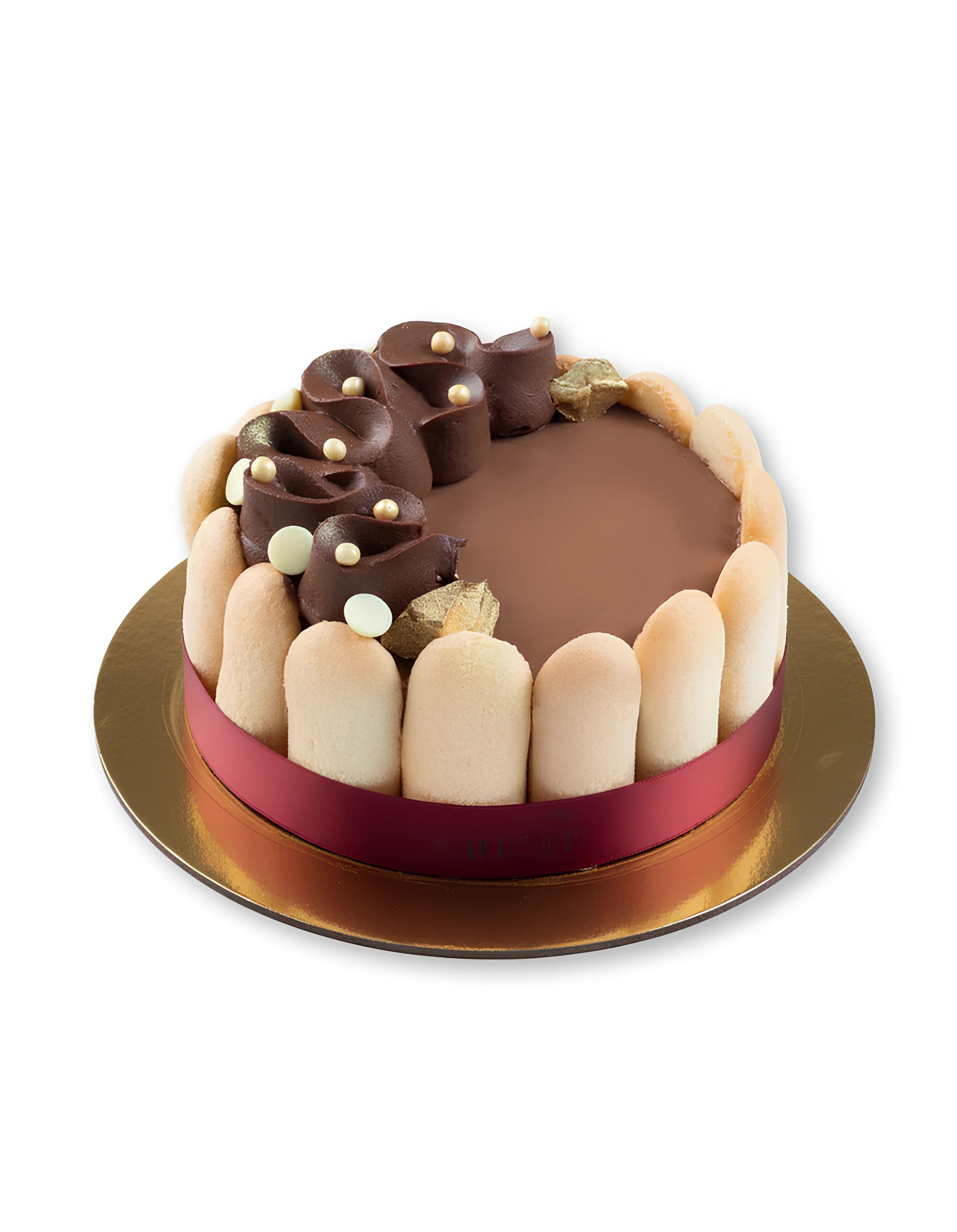 Choco Crown gateaux with chocolate cream and biscuit crown by Red Ribbon Cakes Dubai
