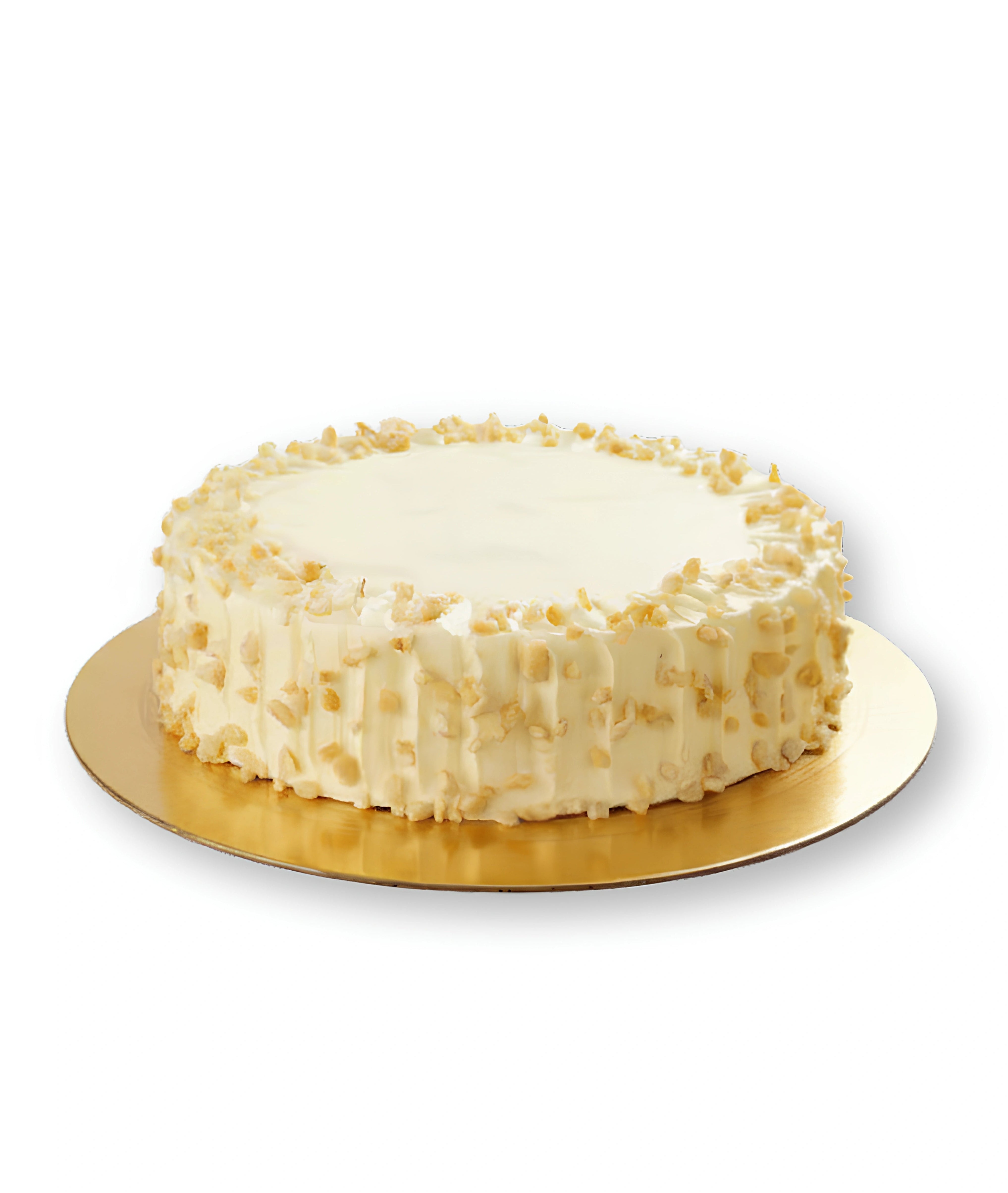 Classical Sans Rival Cake by Red Ribbon Cakes made with layered cashew meringue and buttercream, traditional Filipino dessert cake in Dubai