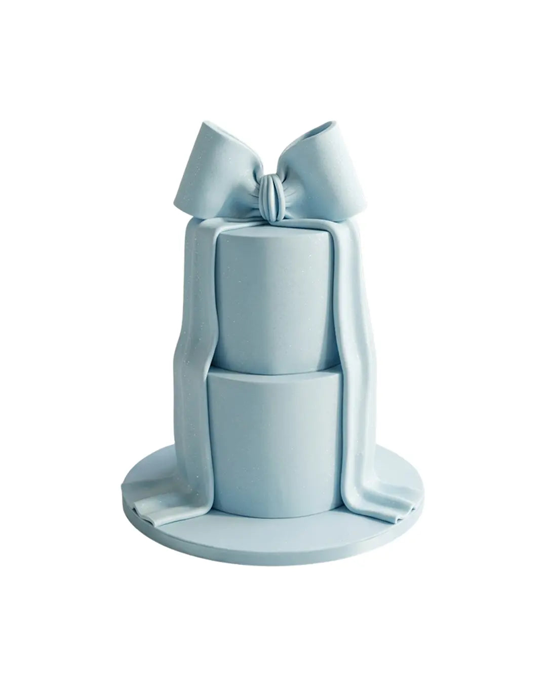 Elegant Bow Bliss Cake
