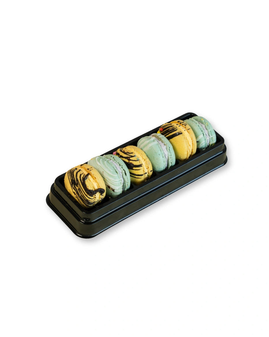 Macroons Box Ribbon Elegant Macarons Box – Red Ribbon Cakes