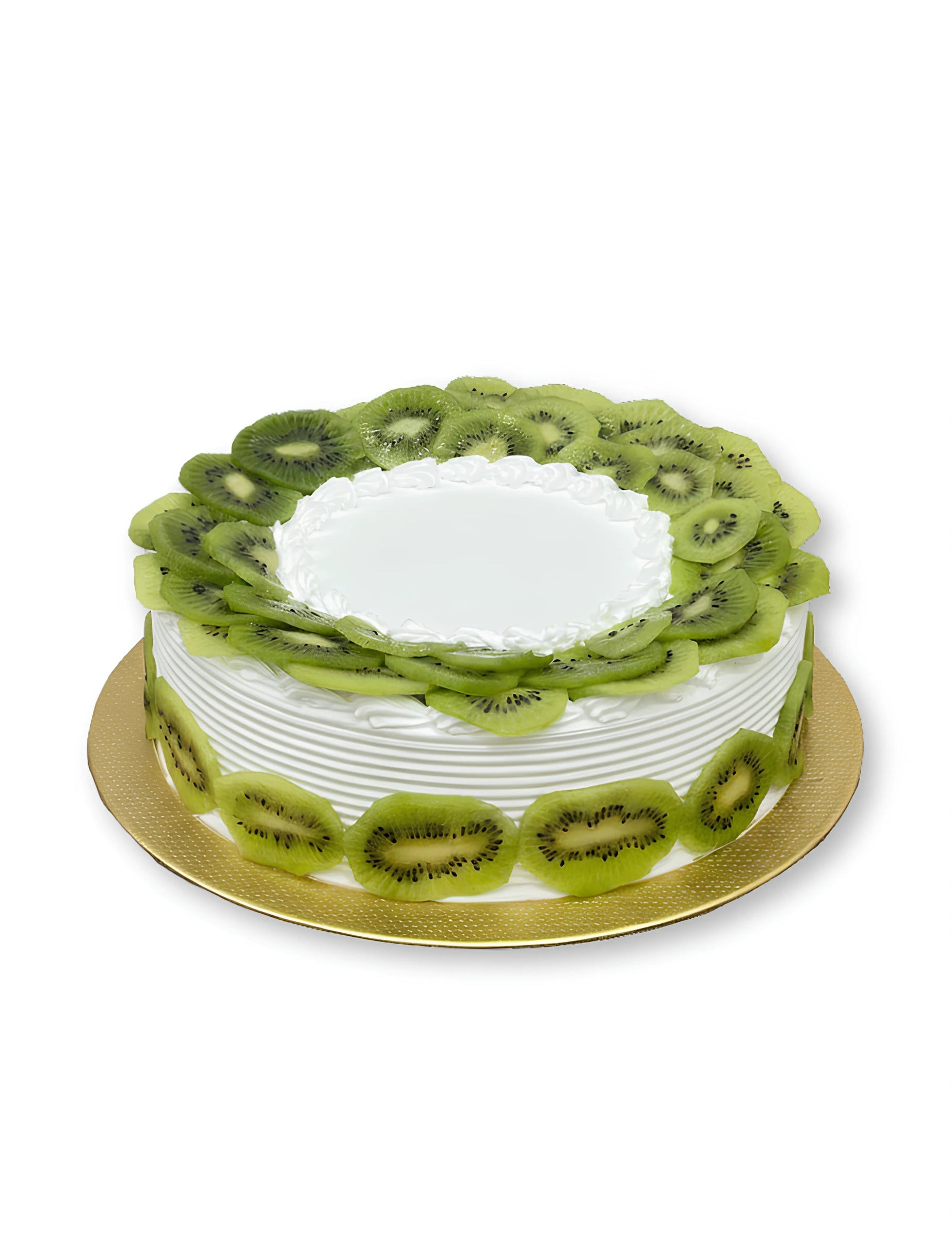 Kiwi Cake by Red Ribbon Cakes made with fresh kiwi slices and soft cream layers, refreshing fruit cake for celebrations in Dubai