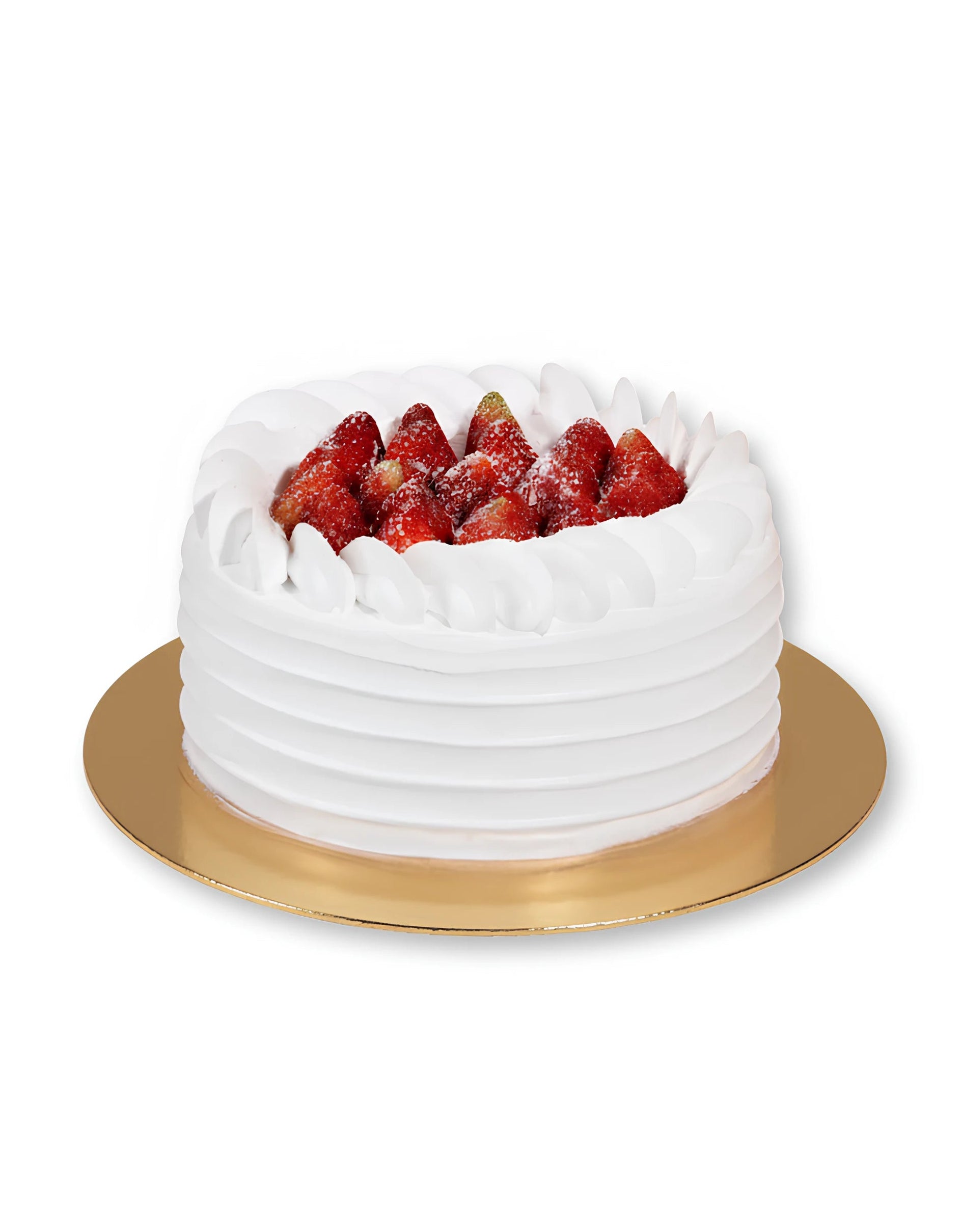 Korean Strawberry Cake with soft sponge layers, fresh strawberries and whipped cream by Red Ribbon Cakes