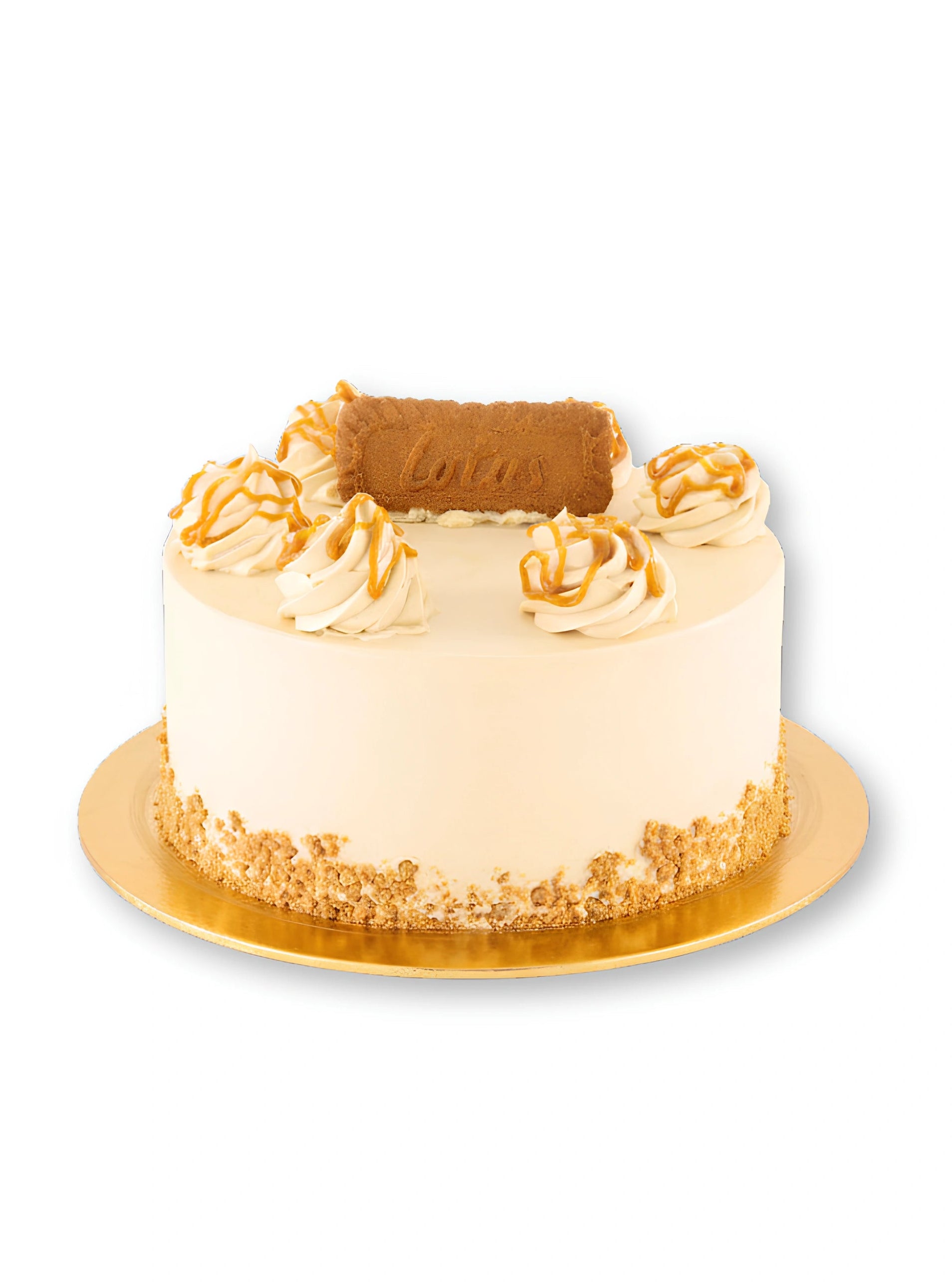 Lotus Biscoff Cake by Red Ribbon Cakes – creamy caramelized Lotus Biscoff cake with biscuit topping, perfect dessert cake in Dubai