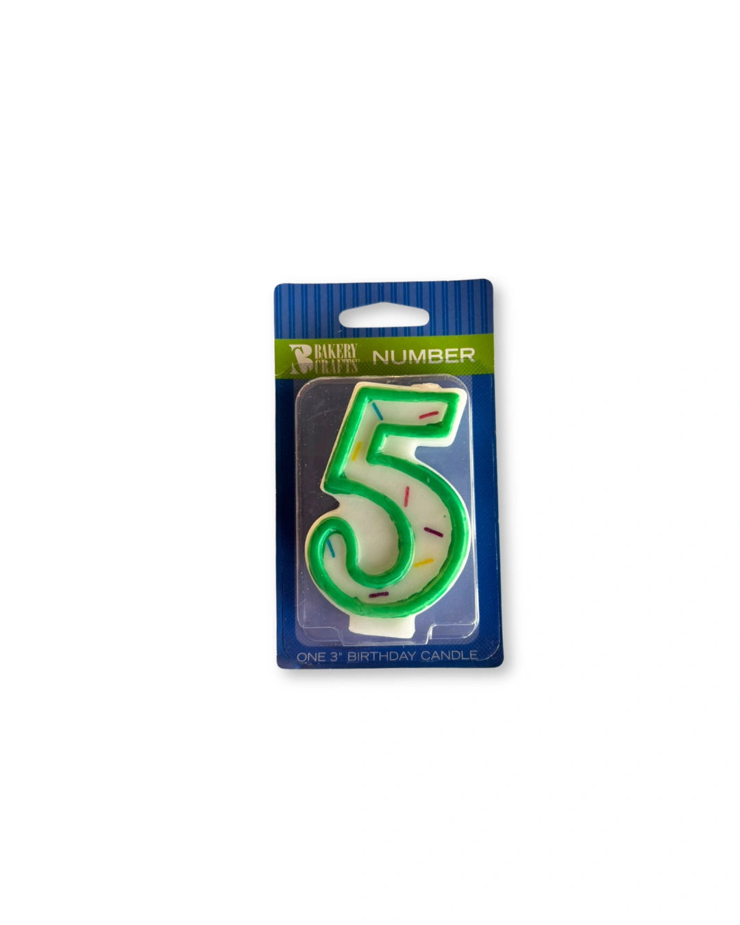 number 5 birthday candle available for delivery in dubai.