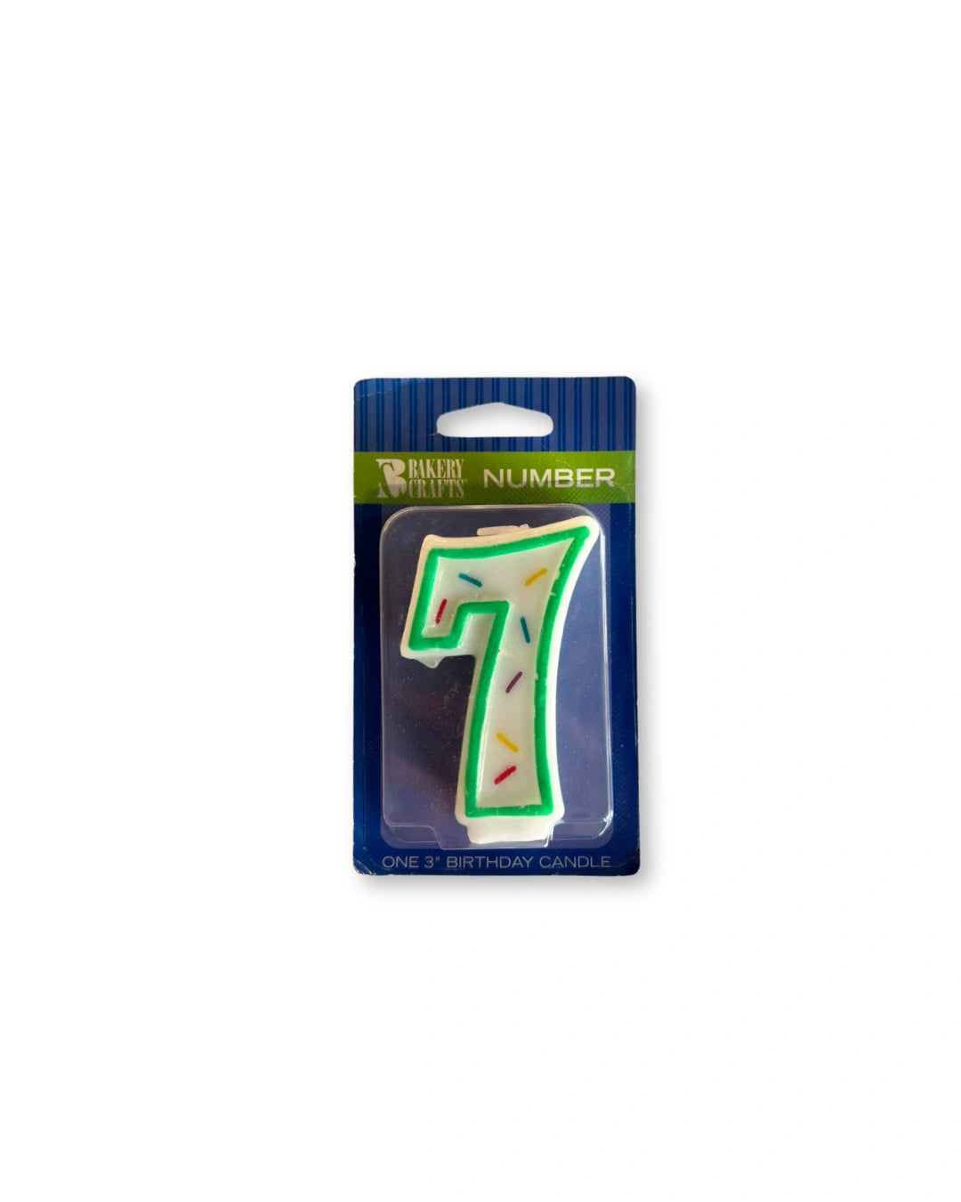 number 7 birthday candle in fast delivery dubai.