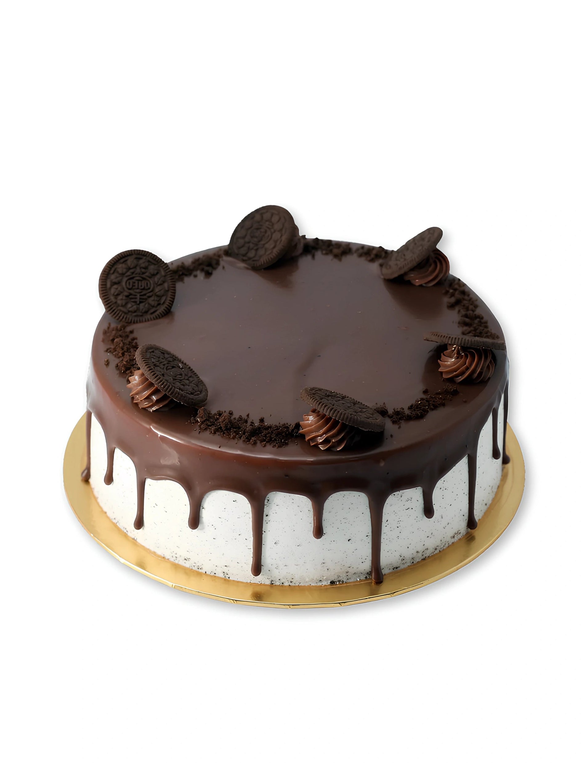 Oreo Chocolate Cake by Red Ribbon Cakes – chocolate cake topped with Oreo cookies and cream frosting, popular dessert cake in Dubai