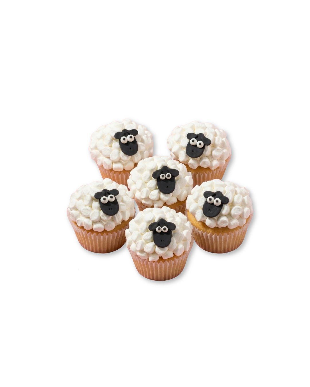 Sheep Cupcakes