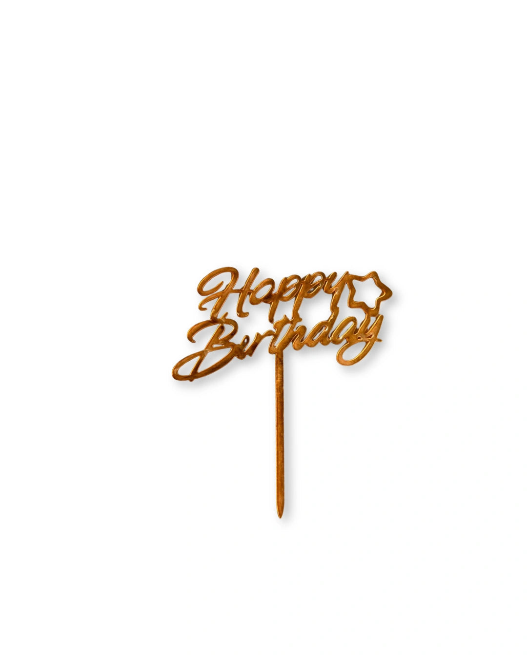 star birthday cake topper from red ribbon cakes