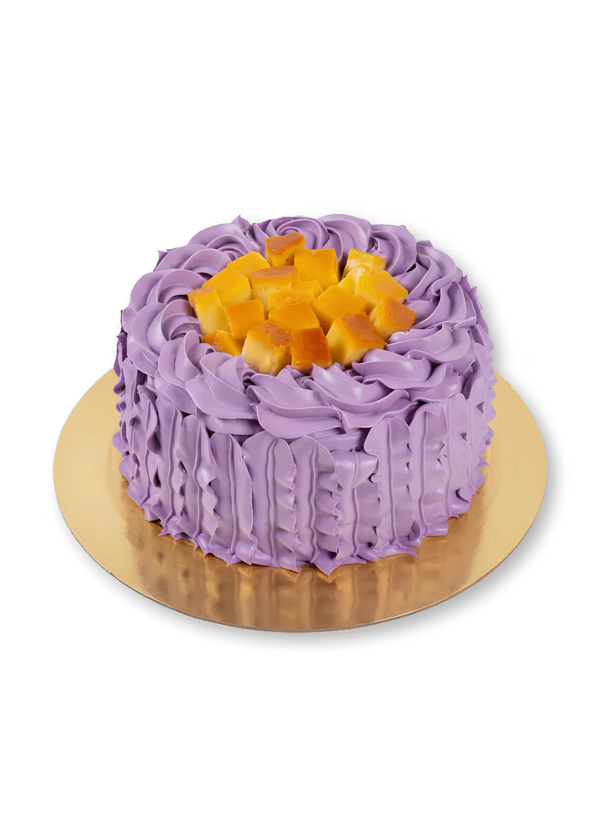 Red Ribbon Flan Ube Cake Dubai | Filipino Ube Cake Delivery UAE | Red Ribbon Cakes