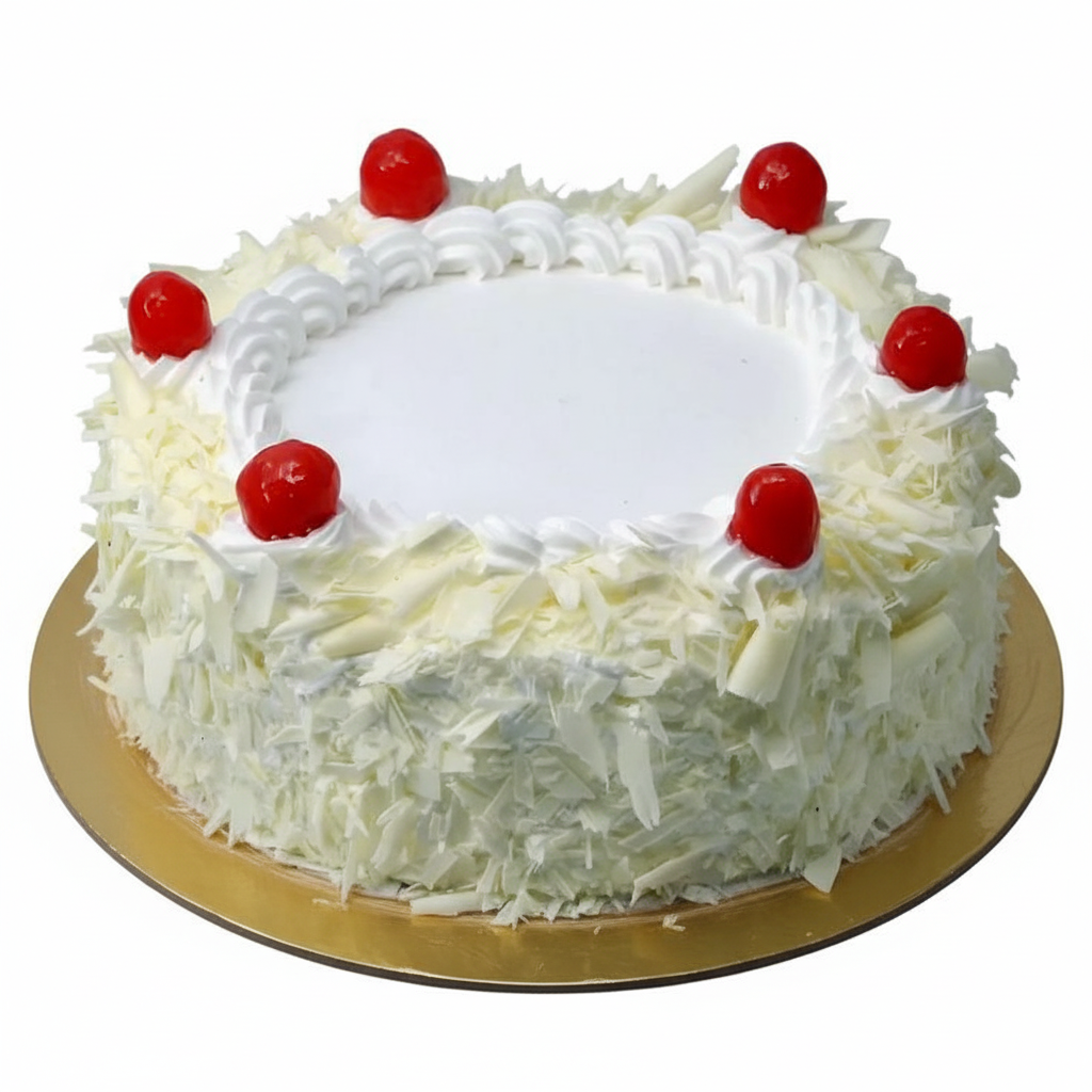 White Forest Cake