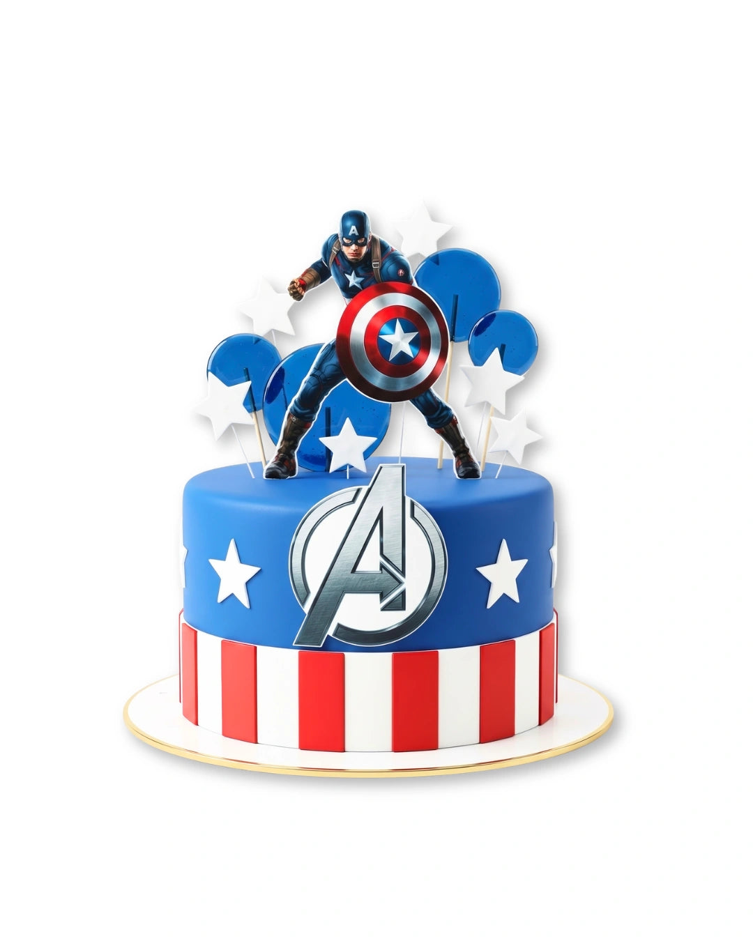 captain america cake fast delivery in dubai