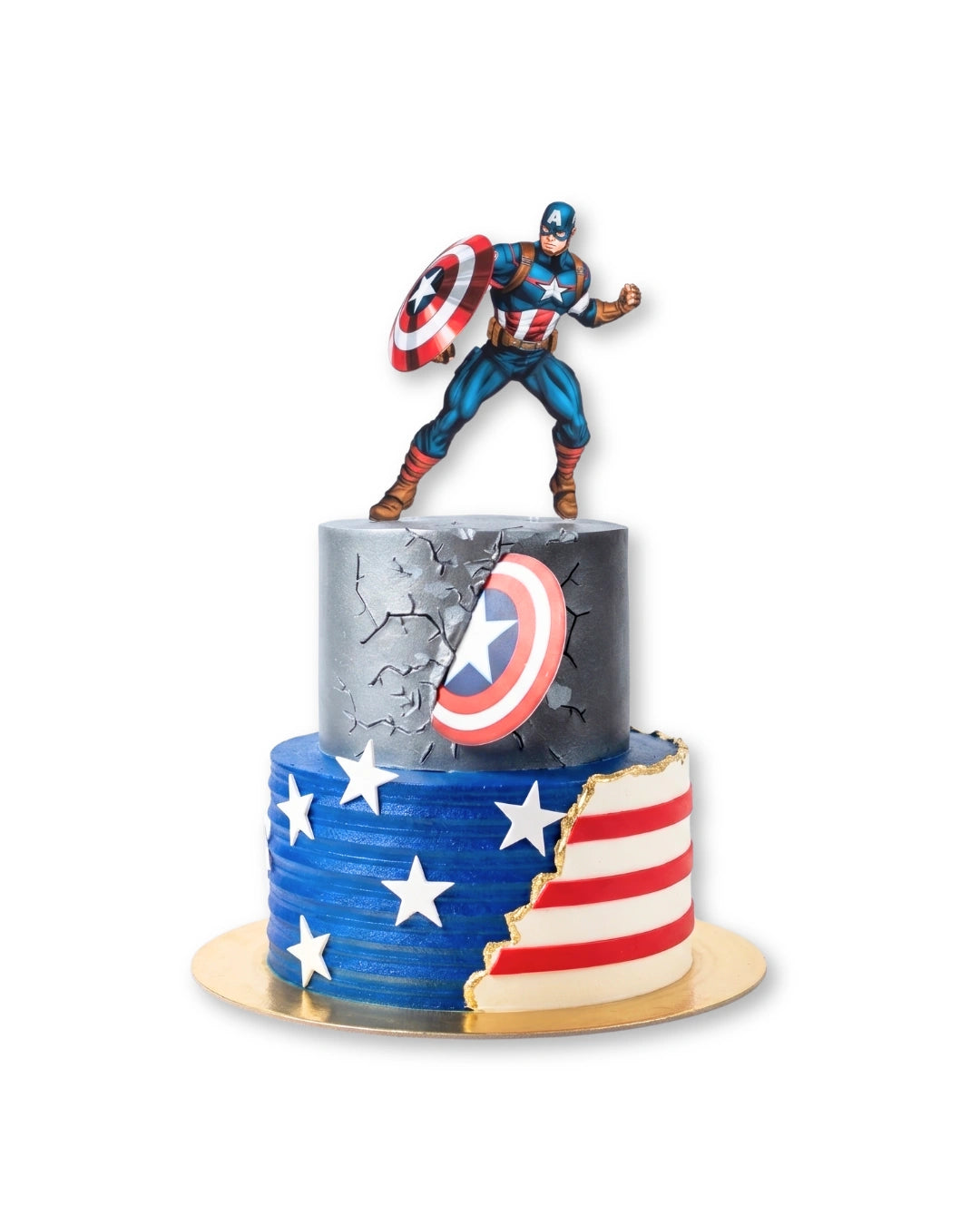 captain america shield cake fast delivery in dubai