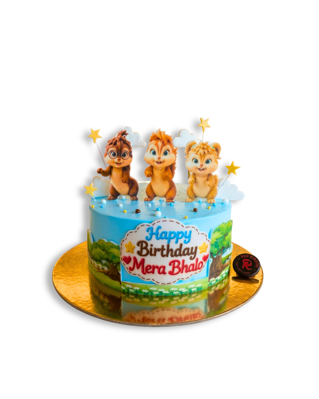 chipmunk girls cake best birthday chipmunk  fans theme cake fast delivery in dubai