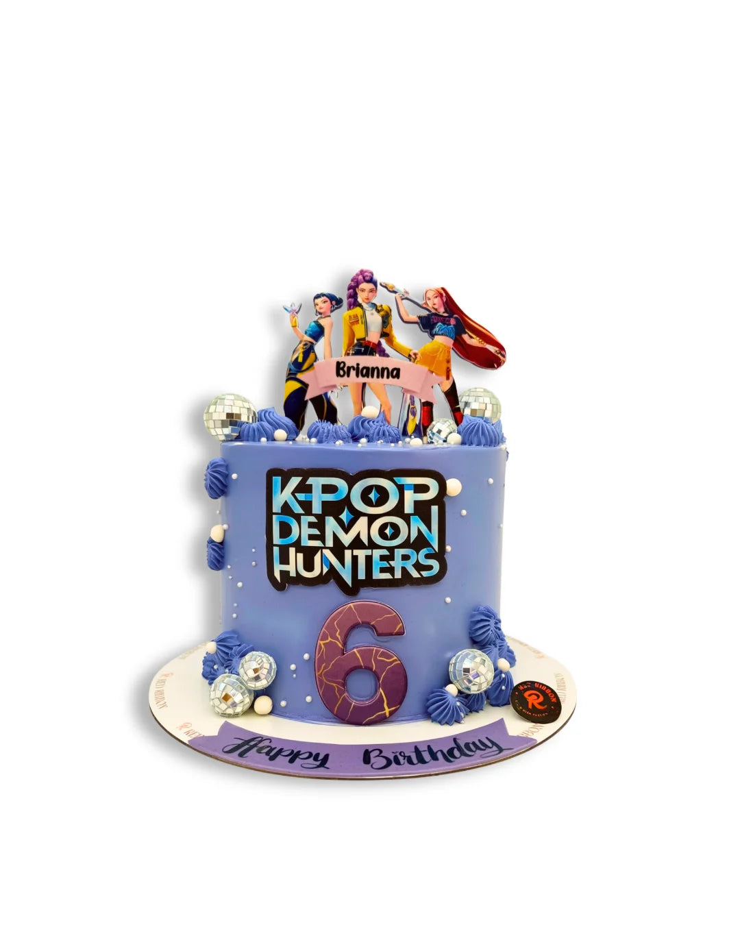 demon hunter disco cake best KPop Demon Hunters theme cake fast delivery in dubai