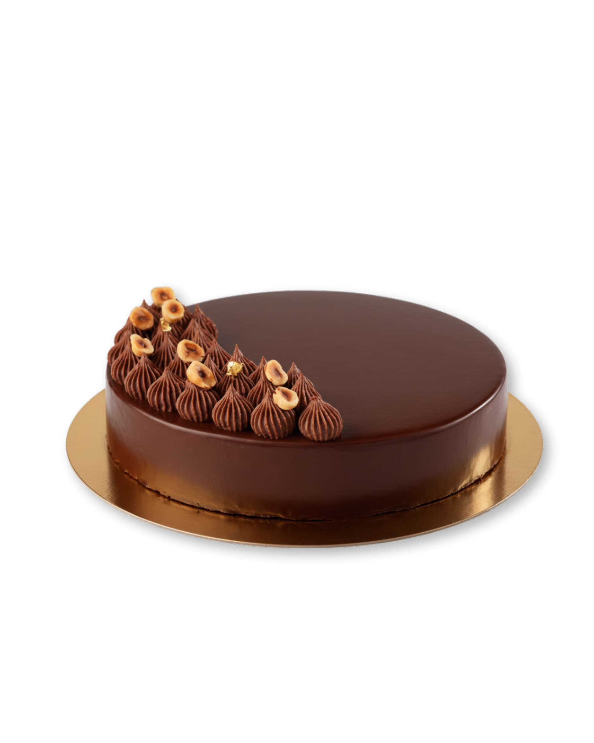 Hazelnut Chocolate Truffle Cake