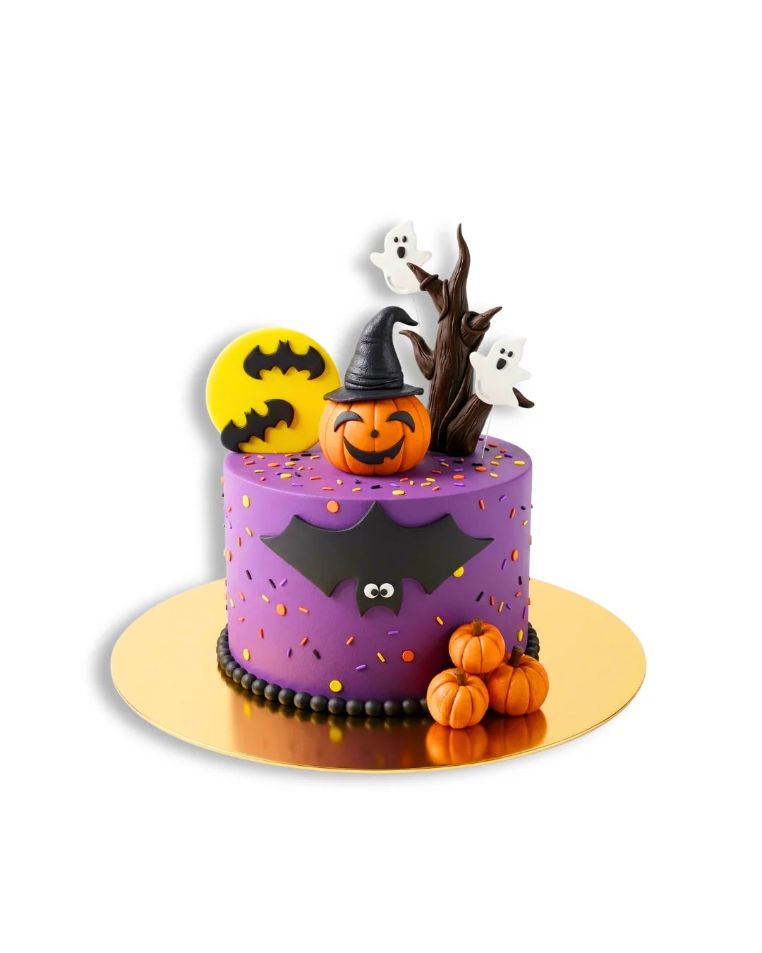 Halloween Purple Cake  best Halloween theme cake fast delivery in dubai