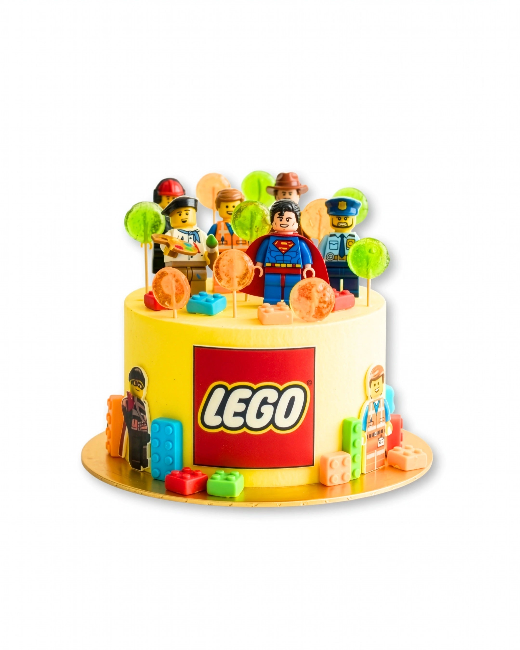 lego heroes cake fast delivery in dubai