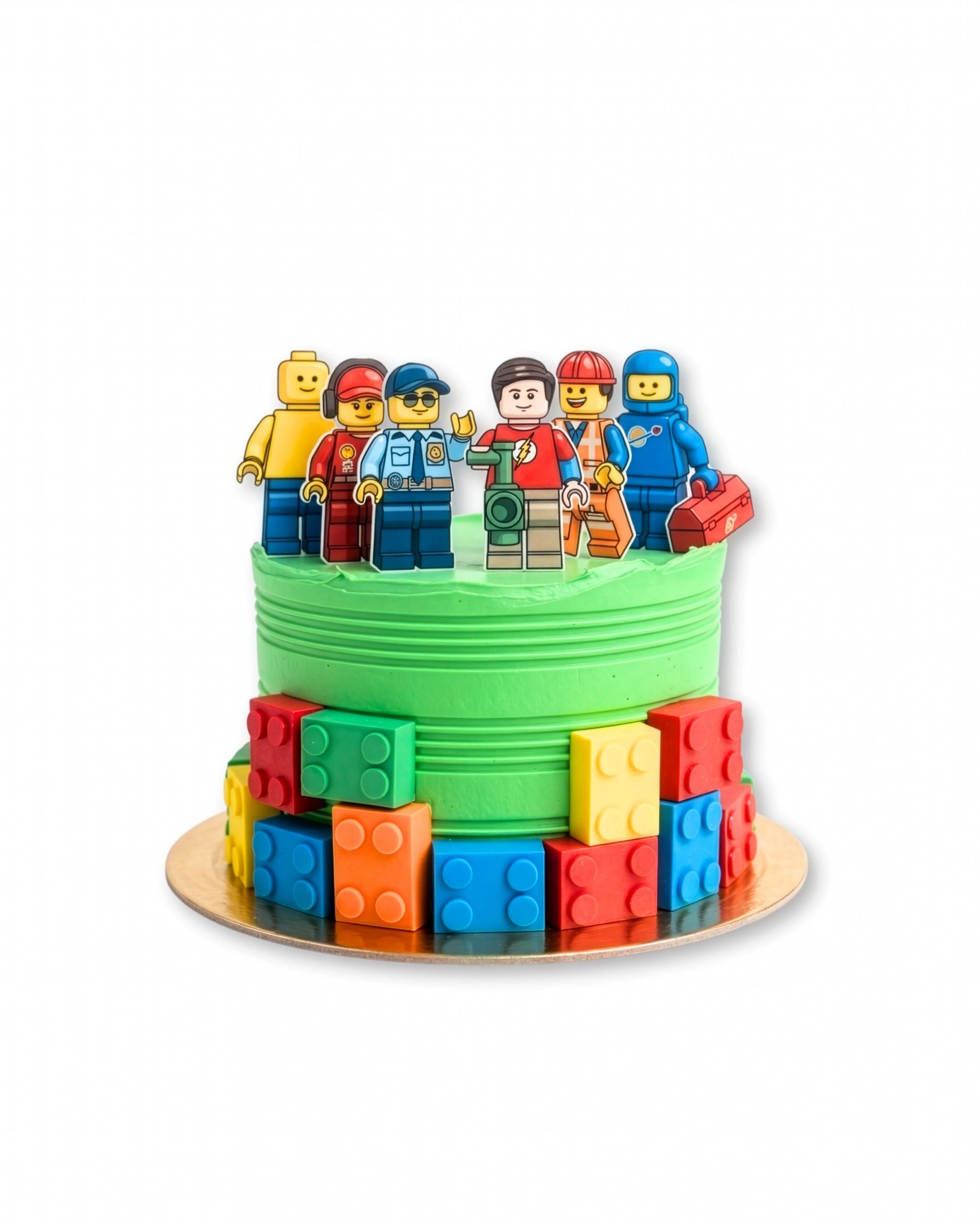 lego minifigures cake in dubai