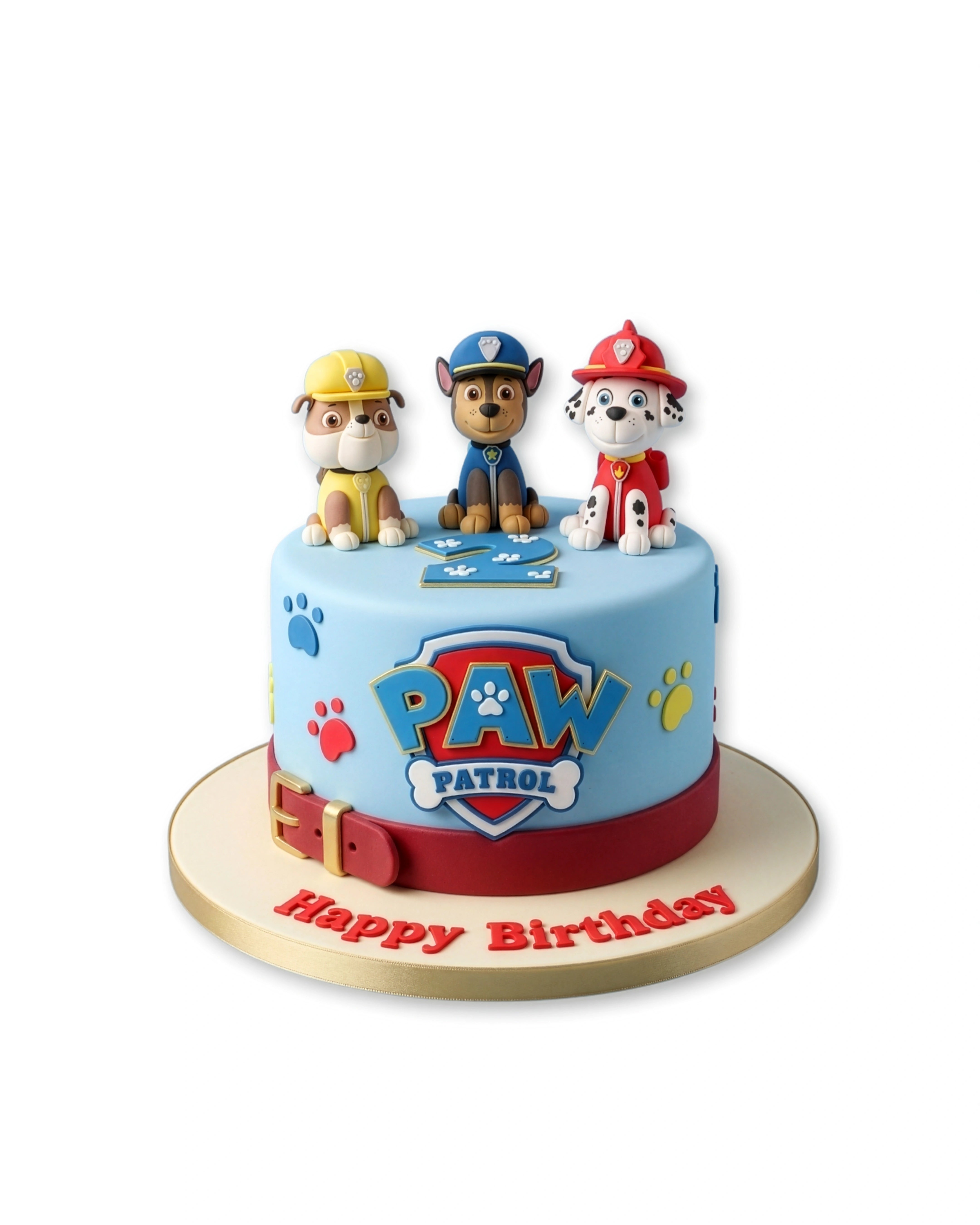 paw patrol birthday cake in dubai