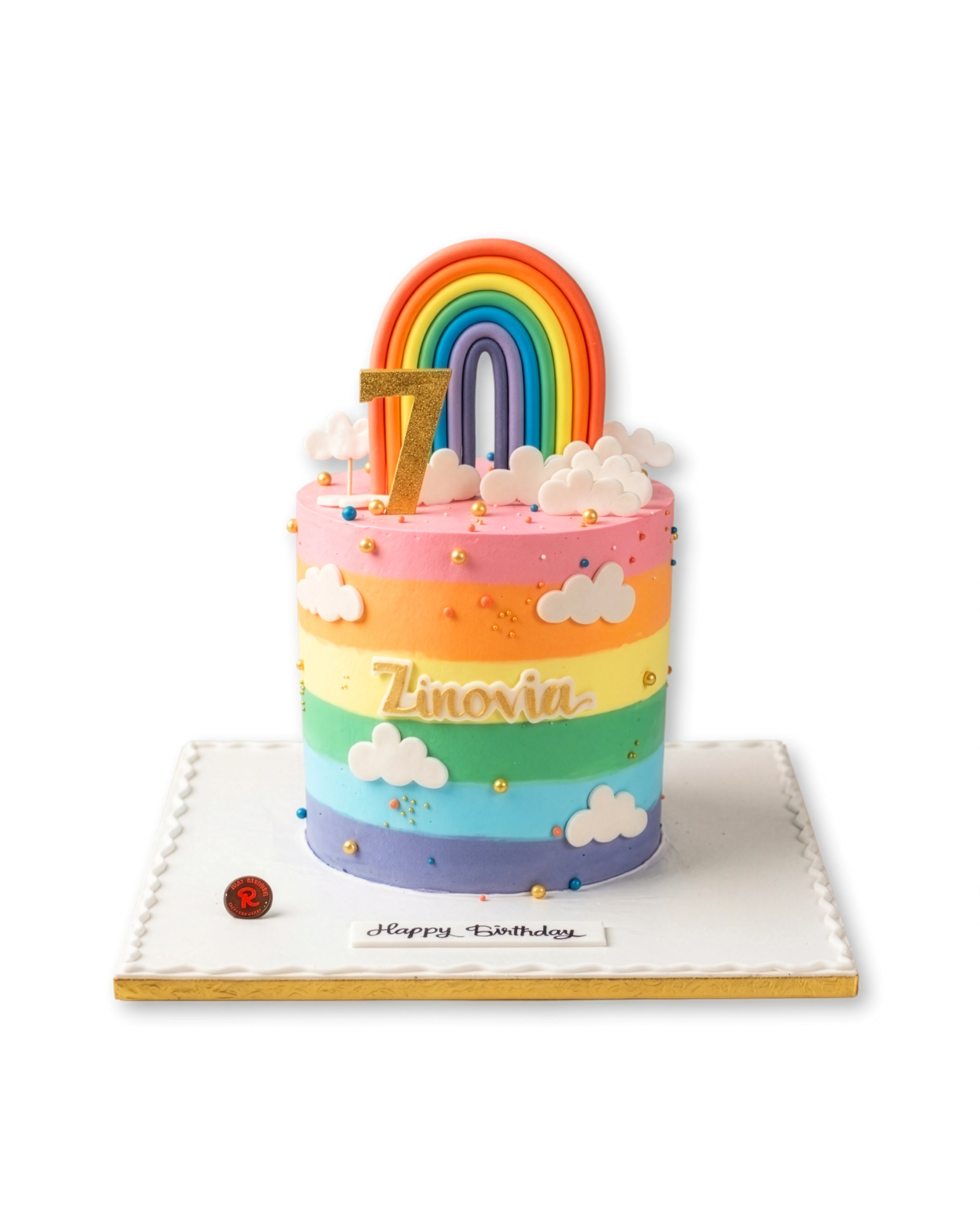 rainbow cloud cake in dubai