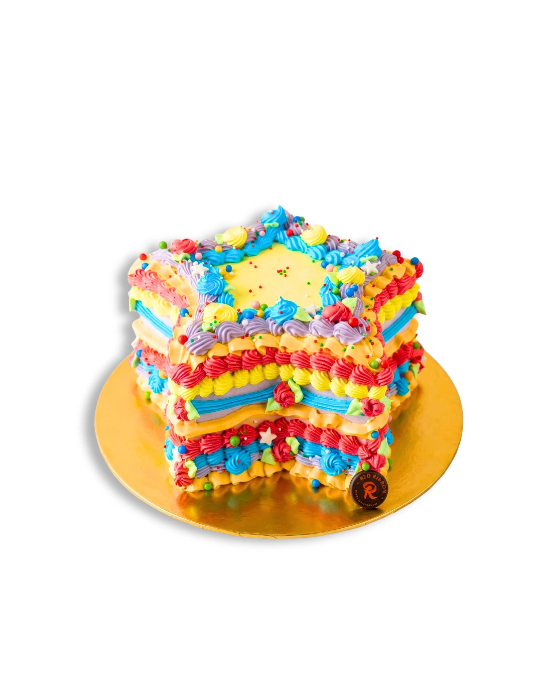Rainbow Star Cake best theme cake for kids  fast delivery in dubai