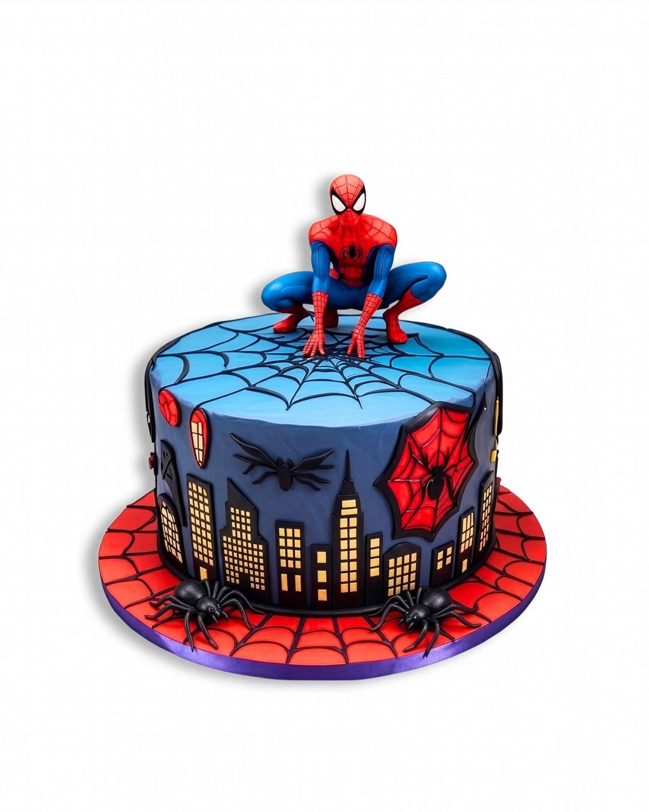 spiderman birthday cake kids birthday theme cake in Dubai