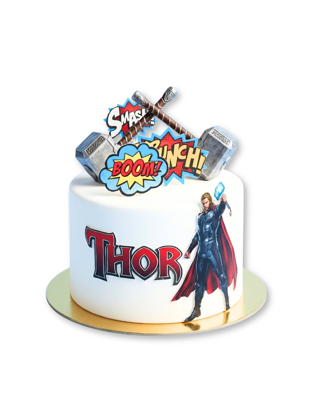 thor hero cake best kids fan birthday theme cake in dubai fast delivery